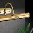 Aplica/lampa de tablou alama Aur 24k 3xE14/28W Bilderleuchten WA 2-1335/2 Gold Orion